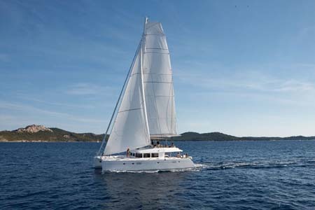 Catamaran Charter Croatia Lagoon 560 Sailing