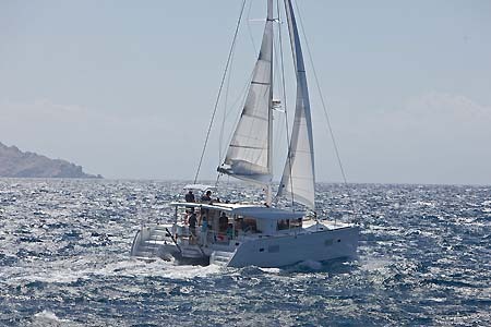 Catamaran Charter Croatia Lagoon 400 Aft