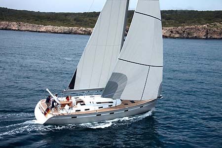 Croatia Yacht Charter Bavaria 55 Under Sails