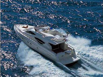 Ferretti 550 Charter Croatia Cruising 3