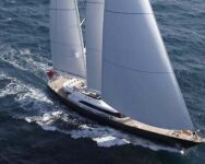Luxury Sailing Yacht Perini Navi 56m Under Sails