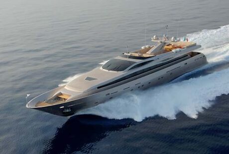 Luxury Yacht Greece Admiral 130 Running