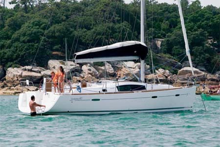 Sail Croatia Yacht Charter Beneteau Oceanis 40 Anchor