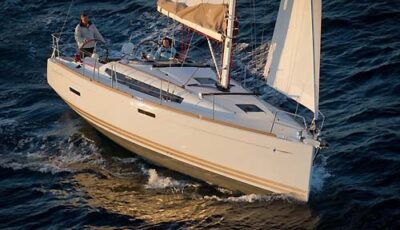 Sailboat Charter Greece Jeanneau Sun Odyssey 379 Bow1