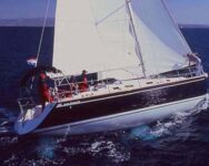 Sailboat Croatia Charter Salona 45 Running
