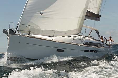 Yacht Charter Greece Sun Odyssey 509 Sailing Bow