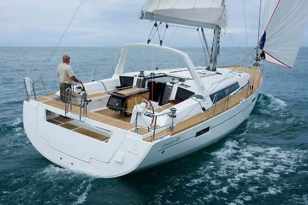 Yacht Charter Croatia Beneteau Oceanis 45 Aft2