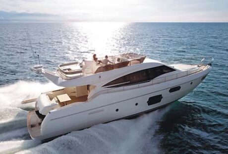 Yacht Charter Dubrovnik Ferretti 630 Running