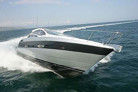 Yacht Charter Greece Pershing 56 Bow