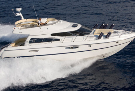 Yacht Charter Greece Cranchi Atlantique 50 Running2