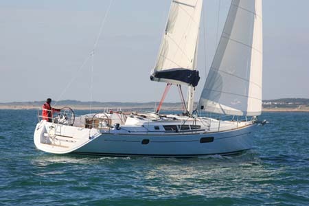 Yacht Charter Greece Sun Odyssey 44 Under Sails