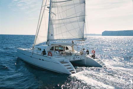 Catamaran Charter Croatia Lagoon 570 Cruising