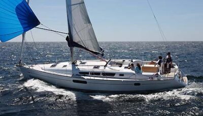 Sailboat Charter Croatia Jeanneau Sun Odysssey 44i Side