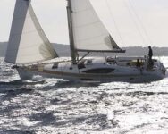 Yacht Sun Odyssey 50 Ds Sailing Port Side