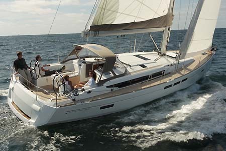 Yacht Charter Croatia Sun Odyssey 509 Sailing Stbd Side