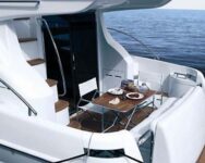 Yacht Charter Croatia Azimut 39 Evolution Aft Table