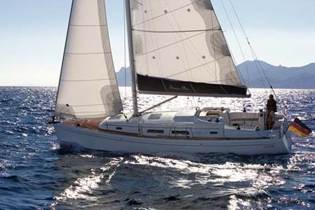 Yacht Charter Croatia Sailing Hanse 370 Under Sails