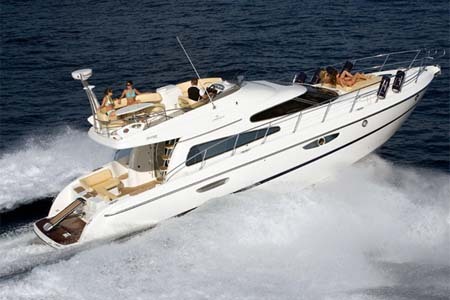 Yacht Charter Greece Cranchi Atlantique 50 Running