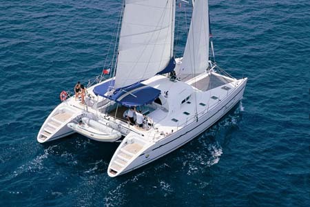 Catamaran Charter Croatia Lagoon 570 Running