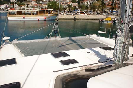 Catamaran Charter Croatia Nautitech 47 Bow