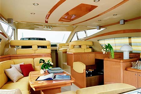 Croatia Yacht Charter Ferretti 460 Salon