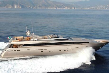 Luxury Yacht Greece Admiral 130 Stbd Side