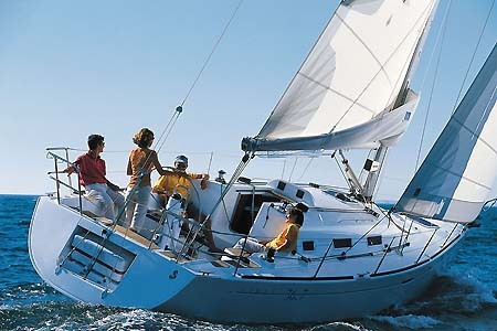 Sailing Croatia Beneteau First 36 7 Aft