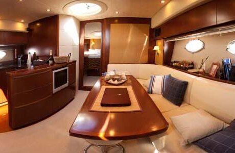 Yacht Charter Croatia Princess V53 Salon13