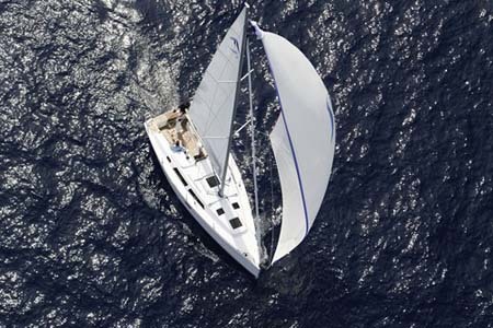 Yacht Charter Croatia Hanse 350 Under Sails