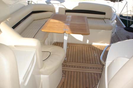 Yacht Charter Croatia Sunseeker Portofino 47 Deck2
