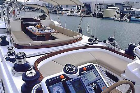 Yacht Charter Greece Armonia Deck