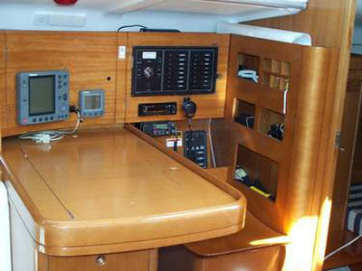 Beneteau First 40 7 Yacht Charter Croatia Navigation Desk