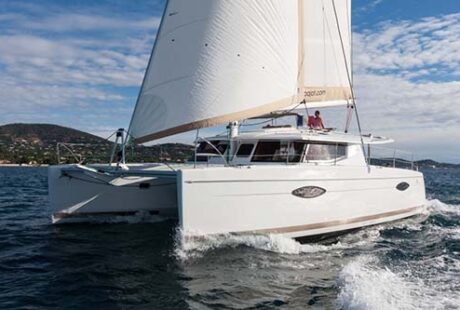 Catamaran Charter Croatia Helia 44 Bow