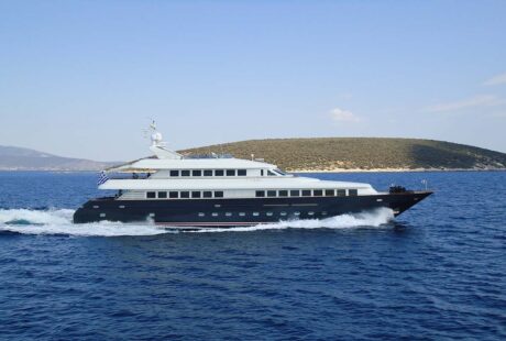 Jaan Luxury Charter Yacht Greece Stbd Side