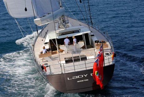 Lady B Aft Sailing