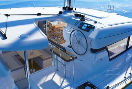Catamaran Charter Greece Lagoon 39 Helm