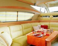 Croatia Yacht Charter Ferretti 460 Salon2