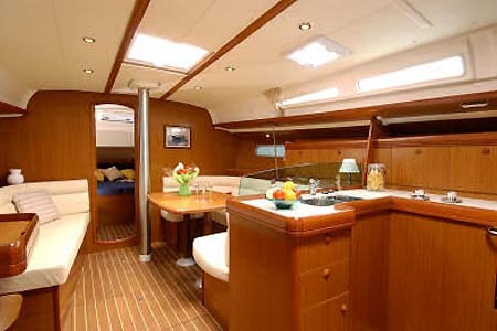 Sail Croatia Yacht Charter Sun Odyssey 42i Salon1
