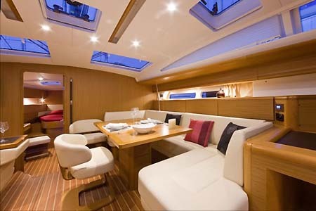Yacht Charter Croatia Jeanneau 53 Salon1