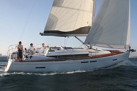 Yacht Charter Croatia Jeanneau Sun Odyssey 409 Stbd Side