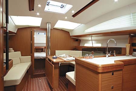 Yacht Charter Greece Sun Odyssey Ds 42 Ds Salon