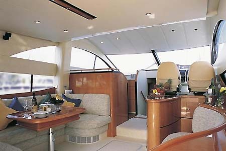 Yacht Charter Croatia Fairline Phantom 50 Salon2
