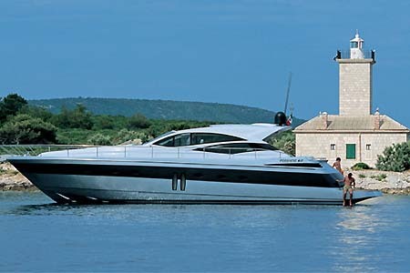 Yacht Charter Croatia Montenegro Pershing 62 Anchor