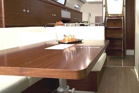 Yacht Charter Croatia Sailing Hanse 370 Salon Table