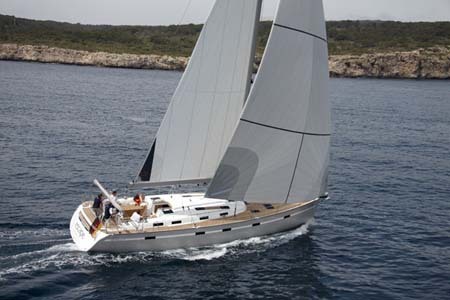 Yacht Charter Greece Bavaria 55 Under Sails