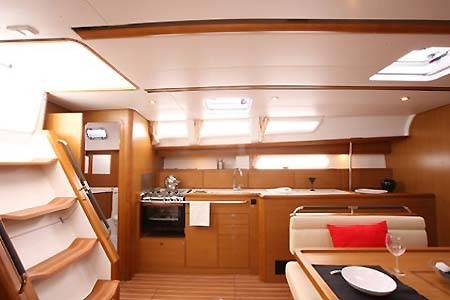 Yacht Charter Greece Sun Odyssey 44 Galley