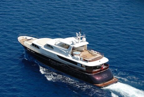 Cyrus One Luxury Charter Yacht Port Side