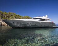 Pershing 90 Tiger Lily Of London Port Side