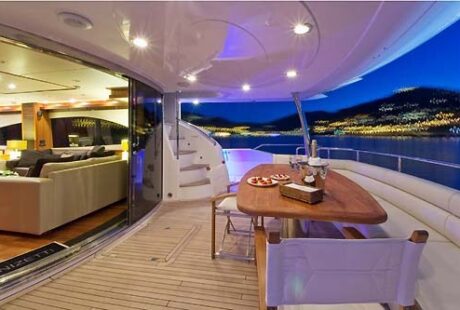 Sunseeker Yacht 90 Croatia Al Fresco Table