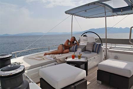 Catamaran Charter Greece Lagoon 620 Sun Deck